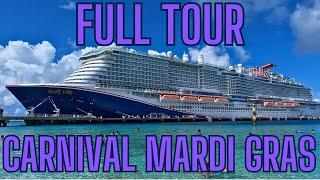 Full Tour of the Carnival Mardi Gras Cruise Ship