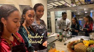 Diddy Shows Twin Daughters How To Properly Clean Chicken! 