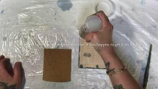 #6 finishing up your coasters with cork