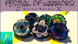 Festival of Warriors Battle Royale! | Metal Fight Beyblade | Falco the Naga Blader