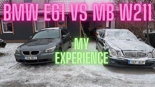 BMW e61 vs Mercedes Benz W211/S211 - Auto Persoonilugu 12