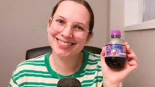 ASMR | Trying 12 Different Flavours of Pop | Mouth Sounds, Whispering, & Tapping