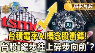 台積電率AI概念股衝鋒！ 台股"緩步往上碎步向前"？｜金臨天下 20241122 @tvbsmoney