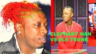 ELEPHANT MAN VS HIS SON ELE TRUNK