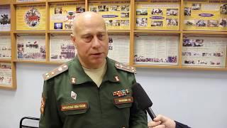 Торжественное заседание в военкомате Невского района по случаю начала осеннего призыва