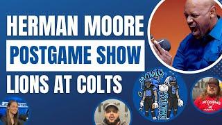 Lions at Colts Postgame Show: Herman Moore Breaks Down the Lions Win, Injuries Moving Forward