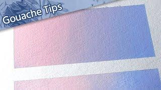 [ How to Use Gouache ] // Tutorial for Beginners — Tips for Painting Gradients // Mary Sanche