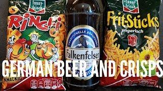 Falkenfelser Premium Weissbier With Funny Frisch Ringli & Funny Frisch Frit Sticks Ungarisch