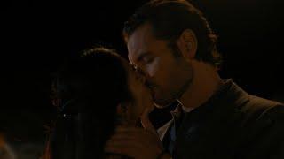 Kissing in front of bonfire | The Cleaning Lady season 1 episode 8