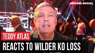 Teddy Atlas NOT HOLDING BACK On Deontay Wilder KO Loss To Zhilei Zhang