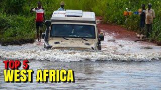 Top 5 Experiences driving WEST AFRICA - Morocco to Cape Town