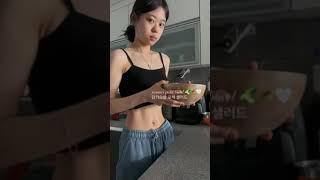 healthy recipes | 초간단 포케샐러드 레시피 easy poke salad