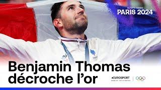 JO PARIS 2024 - DE LA CHUTE À LA GLOIRE ! Benjamin Thomas remporte l'or sur la course aux points