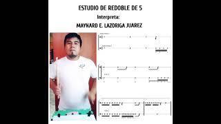 ESTUDIO DE REDOBLE DE 5 - MAYNARD E. LAZORIGA JUAREZ