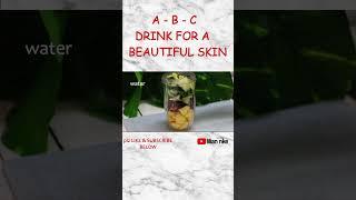 I drink this for beautiful glowing spotless skin - and it works! #skinglow  #skincare #shorts