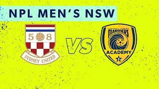 NPL Men's NSW Round 5: Sydney United 58 FC v Central Coast Mariners FC