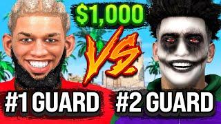 #1 RANKED GUARD vs #2 RANKED GUARD in the PRO 2v2 LEAGUE FINALS for $1,000...