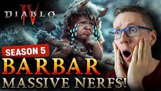 Es PASSIERT: Barb NERFS & Sorc BUFFS für SEASON 5