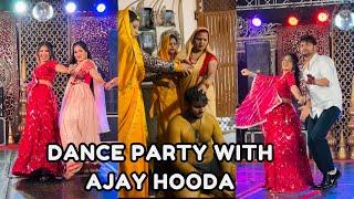 Dj Dance Party With Ajay Hooda  आज हुई Haldi Ceremony ️