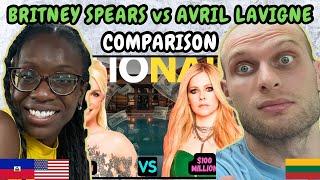 REACTION TO Britney Spears Vs. Avril Lavigne | Lifestyle War | Net Worth, Houses, Cars, Instagram