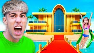 24 HOURS IN GAME MANSION !!