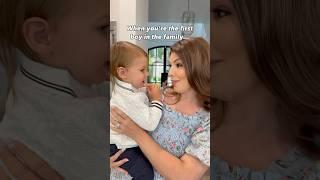 Everyone wants to hold him till he needs a new diaper  #bigfamily #prettylittlebaby #baby #cute