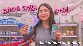 last minute shopping vlog *target, sephora, etc*