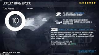 PAYDAY 2 - JOYERIA SOLO SIGILO (DEATH SENTENCE) TODO EL LOOT