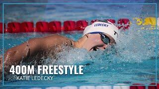 Katie Ledecky Finishes First in 400M Freestyle | 2024 TYR Pro Swim Series San Antonio