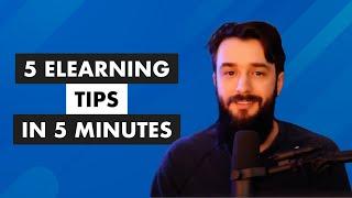 5 eLearning Design Tips in Under 5 Minutes