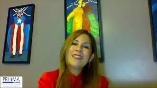 Presidenta de PRHIMA 2020-2021 Lcda.  Angelis Ferreira