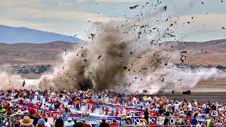500 mph Crash Into Audience