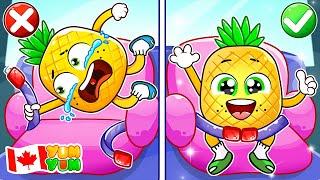 Safety Rules In The Car Song  Buckle Up! | Kids Songs | YUM YUM Canada - Funny Kids Songs