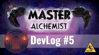 Master Alchemist VR - DevLog #5 - Dungeons and inventory