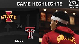 #3 Iowa State vs. Texas Tech Game Highlights | 2024-25 Big 12 Men's Basketball