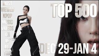 TOP 500 MOST VIEWED KPOP MV OFF ALL TIME (LAST UPD. 01/04)