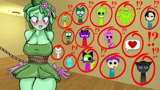 Sprunki Crazy New Sinner Vineria wants me to bring her All Babies Sprunki Families - Gmod
