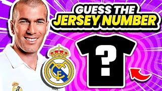 GUESS THE PLAYER'S JERSEY NUMBER  BY PHOTO & CLUB: LEGENDS PLAYERS | QUIZ FOOTBALL TRIVIA 2024