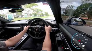 Porsche Carrera S 991.1 3.8CC N/A 911 with Armytrix Exhaust FLYBY TEST