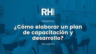 Webinar: Plan de capacitación (Segunda edición)