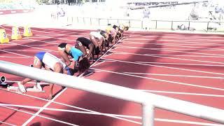 Olympic Trials 100m Hurdles, 1st Round Heat 2, Brooks (12.61), Clemons, Claye, Robinson