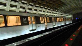 DC Metro (WMATA): Vienna bound Orange Line train at Virginia Square - GMU