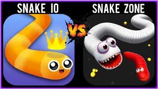 Snake.Io Vs Worms Zone.Io Game Comparison!