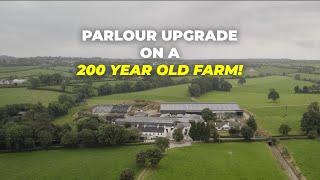 Parlour Upgrade on a 200 Year Old Farm