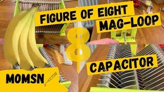 HAM RADIO: The "Capacitor" Figure of 8 Magnetic Loop: MAGLOOP: Coax loop Part 2