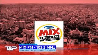 Prefixo - Mix FM - 103,3 MHz - Itirapina-São Carlos/SP