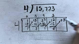 Alternate Method for Solving Long Division Problems