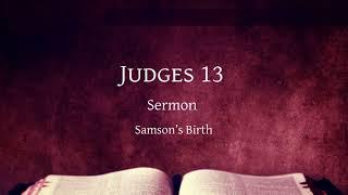 Judges #8 - Samson's Birth - Rob McDonald