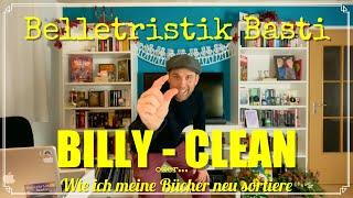 Billy-Clean | Ich sortiere meine Bücher neu | Belletristik Basti