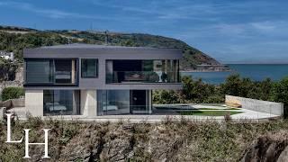 Inside A Luxury Home On The Edge Of A Cliff With Incredible Sea Views